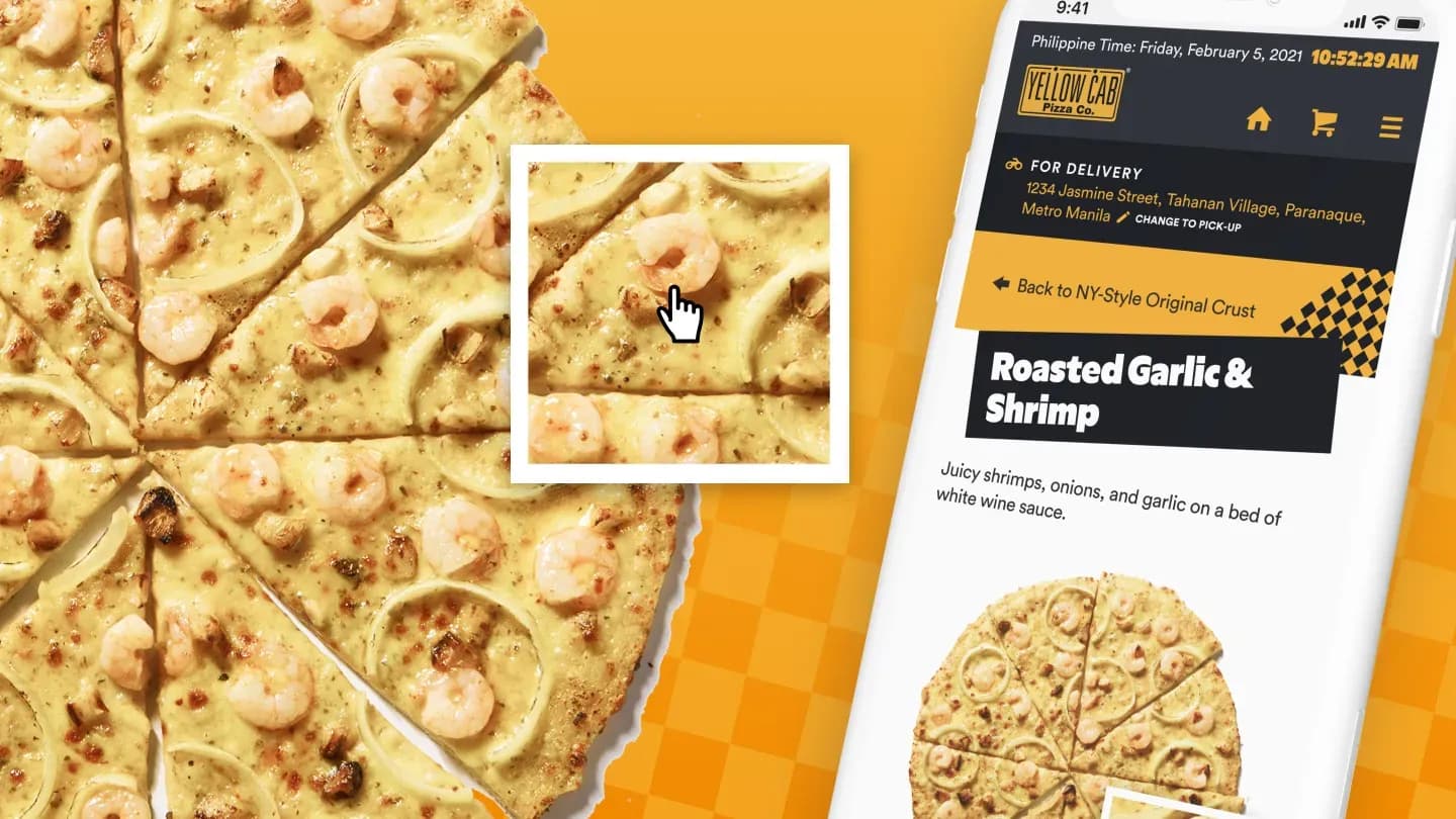 Yellow Cab Pizza Co. hero background